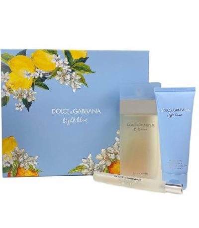 Set Dolce Gabbana Light Blue M 3p B Vino