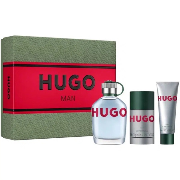 Set Hugo Boss Man Green 3pzs